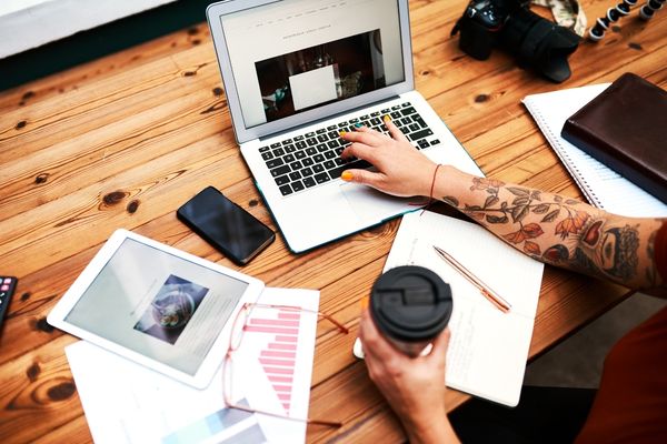 Blog transformado em máquina de vendas